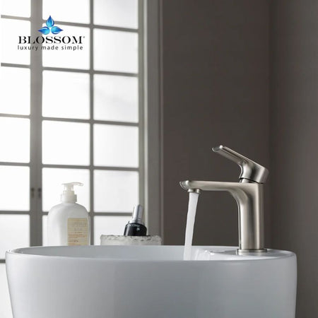 Blossom F01-120 Single Handle Bathroom Faucet - 4-Piece Value Bundle - Quality Home Distribution