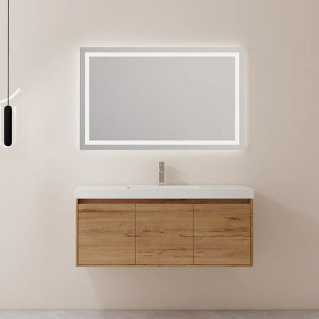 Blossom Bern 035 Modern Wall-Hung Bathroom Vanity with Minimalist Design - Quality Home Distribution