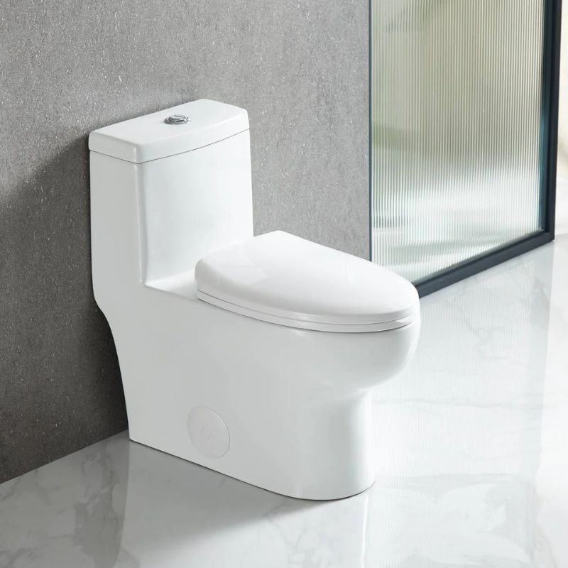 Blossom T9-01 Modern One-Piece Dual Flush Toilet with Tornado Flush System - Quality Home Distribution