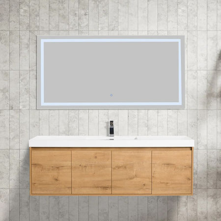Blossom Bern 035 Modern Wall-Hung Bathroom Vanity with Minimalist Design - Quality Home Distribution