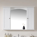 Blossom Rome Modern Wood Framed Mirror Medicine Cabinet - Quality Home Distribution