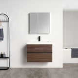 Blossom Annecy 040 Wall-Hung Modern Bathroom Vanity with Soft-Close Drawers - QHD