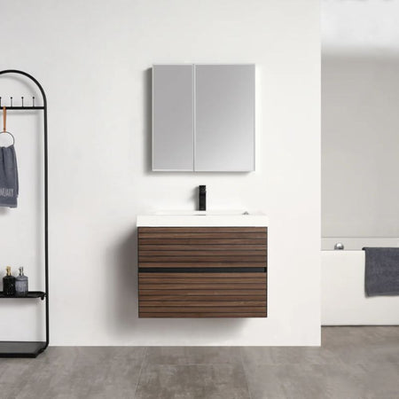 Blossom Annecy 040 Wall-Hung Modern Bathroom Vanity with Soft-Close Drawers - QHD