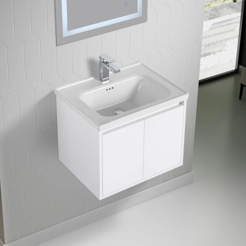 Blossom Bern 035 Modern Wall-Hung Bathroom Vanity with Minimalist Design - Quality Home Distribution