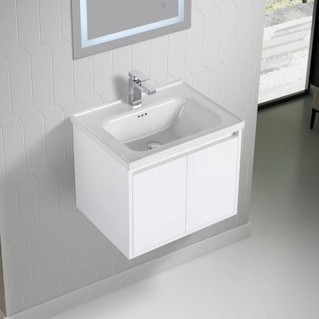 Blossom Bern 035 Modern Wall-Hung Bathroom Vanity with Minimalist Design - Quality Home Distribution
