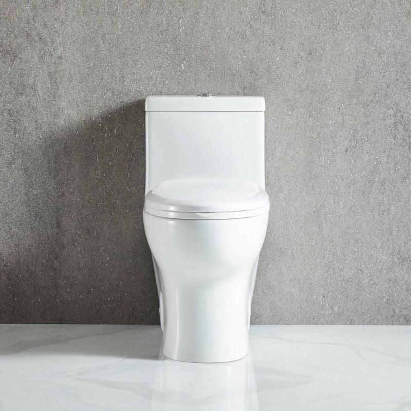 Blossom T9-01 Modern One-Piece Dual Flush Toilet with Tornado Flush System - Quality Home Distribution