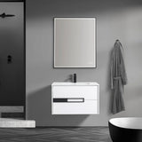 Blossom Brest 047 Modern Floating Vanity with Durable SMC Sink - Quality Home Distribution