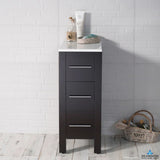 Blossom Sydney 12-Inch Modern Free-Standing Side Cabinet with 3 Drawers
