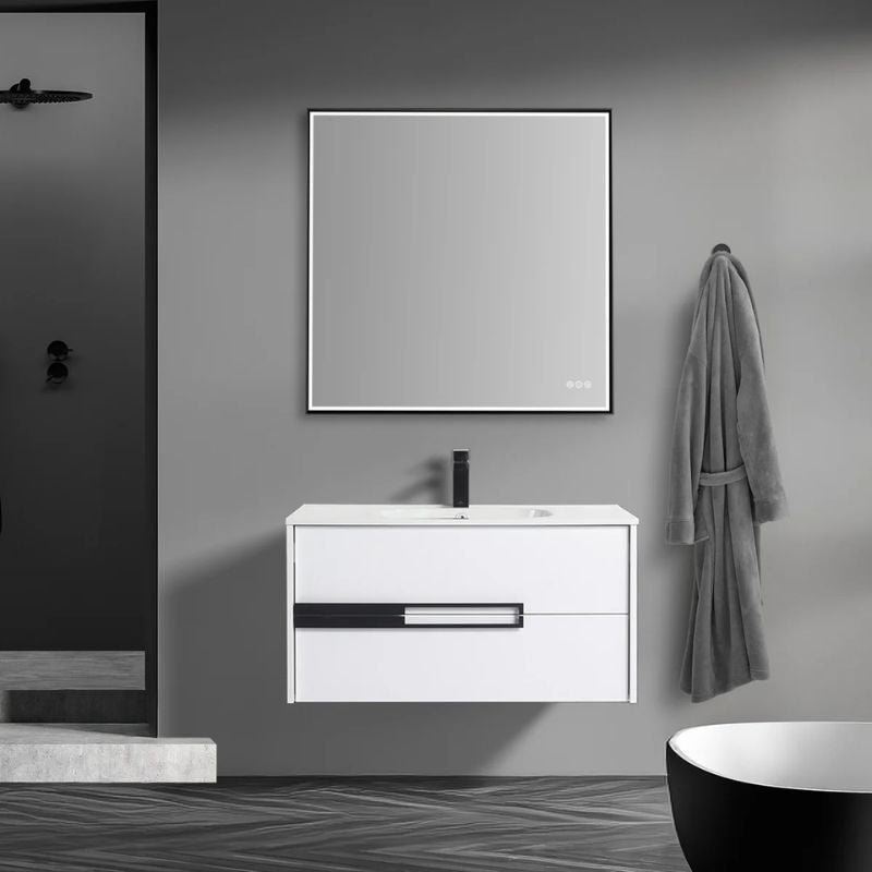 Blossom Brest 047 Modern Floating Vanity with Durable SMC Sink - Quality Home Distribution