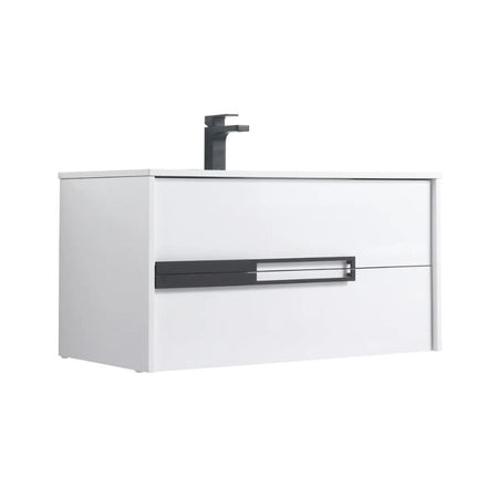 Blossom Brest 047 Modern Floating Vanity with Durable SMC Sink - Quality Home Distribution