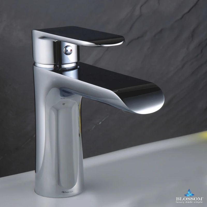 Blossom F01-111 Single Handle Bathroom Faucet – 4-Piece Value Bundle - Quality Home Distribution