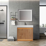 Blossom Capri 038 Transitional Freestanding Vanity with Dual LED Illumination - Quality Home Distribution