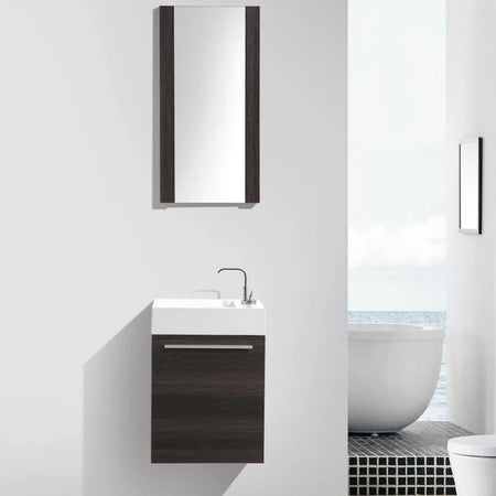 Blossom Colmar 004 Modern 18" Wall-Hung Bathroom Vanity Set - Quality Home Distribution