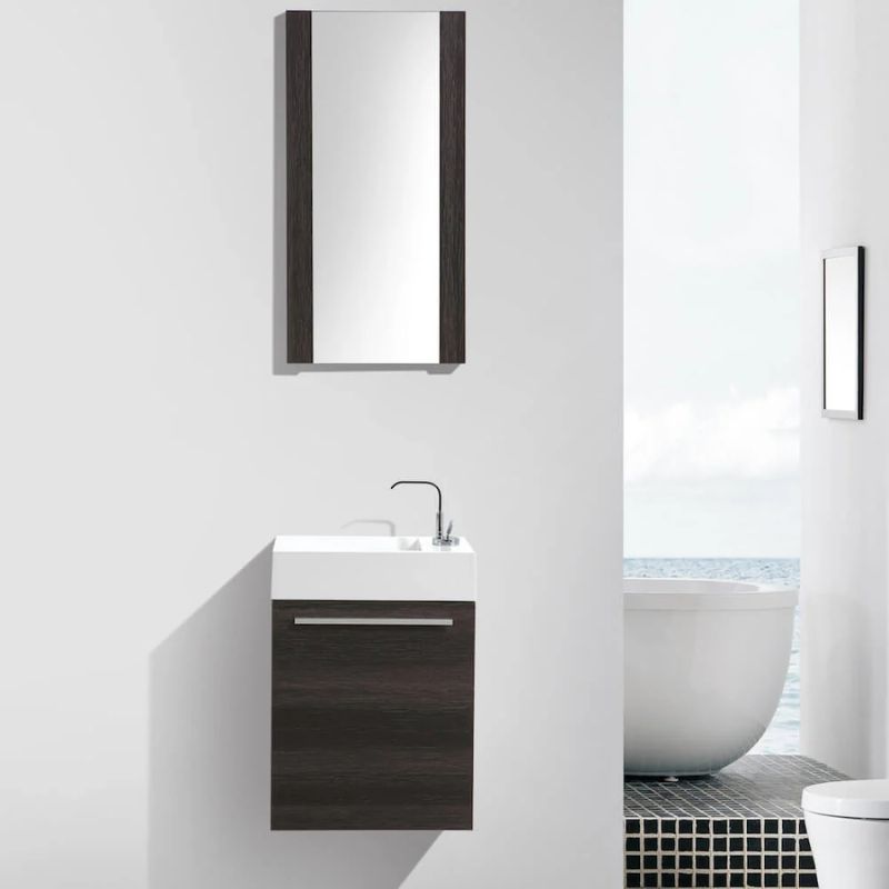Blossom Colmar 004 Modern 18" Wall-Hung Bathroom Vanity Set - Quality Home Distribution