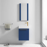 Blossom Colmar 004 Modern 18" Wall-Hung Bathroom Vanity Set - Quality Home Distribution