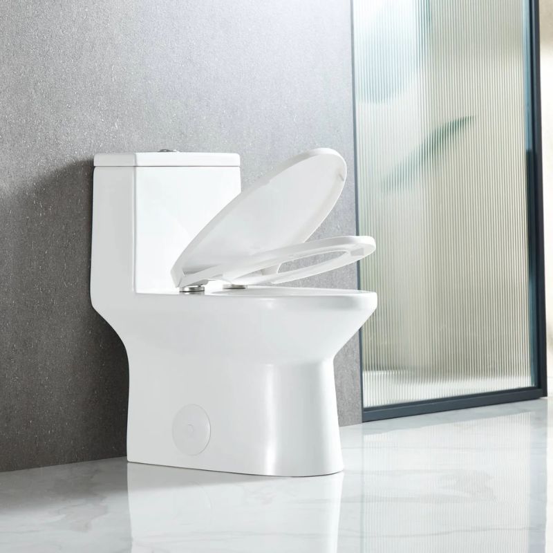 Blossom T9-04 Modern One-Piece Dual Flush Toilet with Tornado Flush & Skirted Design - Quality Home Distribution
