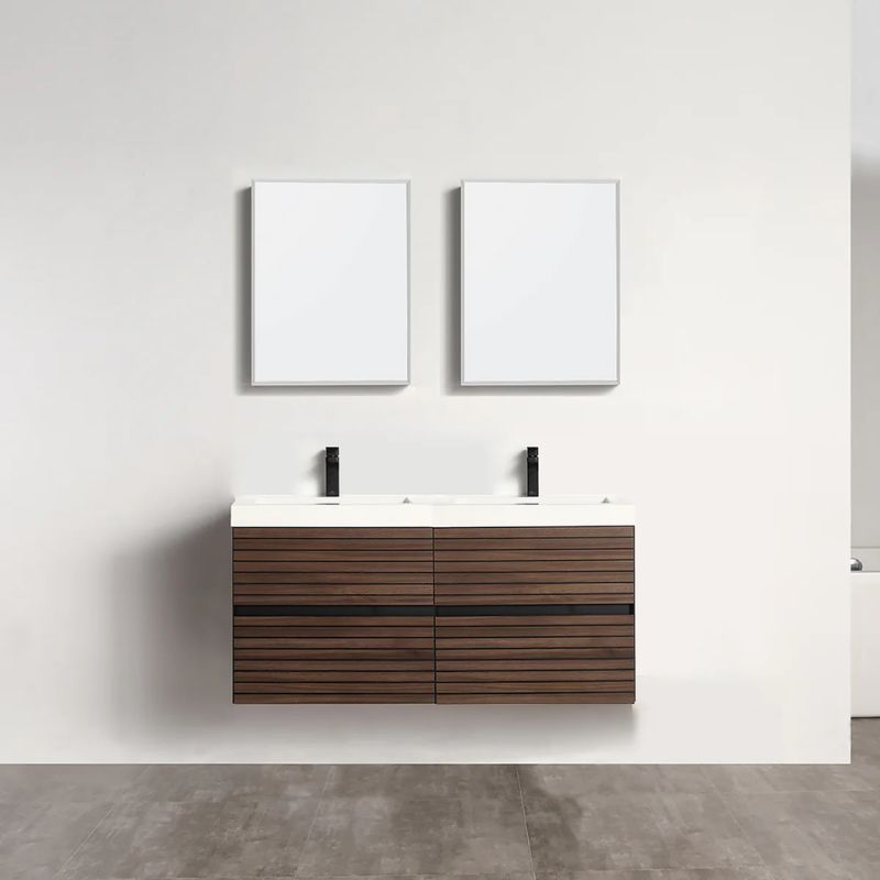 Blossom Annecy 040 Wall-Hung Modern Bathroom Vanity with Soft-Close Drawers - QHD