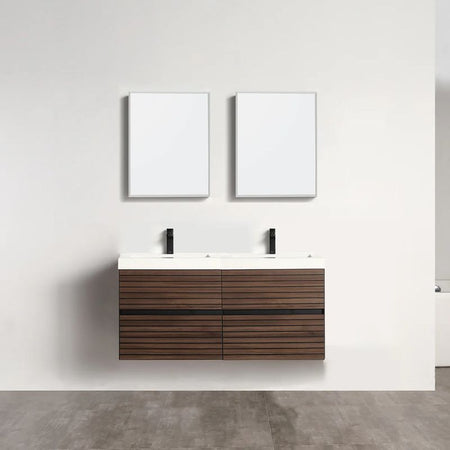 Blossom Annecy 040 Wall-Hung Modern Bathroom Vanity with Soft-Close Drawers - QHD