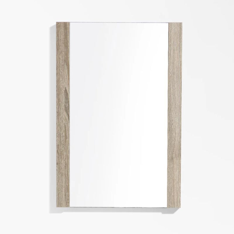 Blossom Barcelona Wood Framed Wall Mirror – Modern Minimalist Bathroom Decor