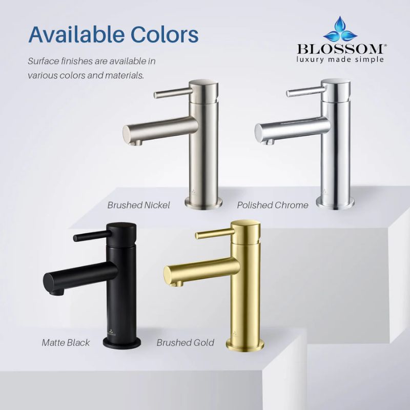 Blossom F01-116 Single Handle Bathroom Vanity Faucet - Quality Home Distribution