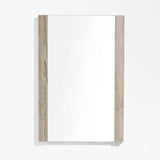 Blossom Barcelona Wood Framed Wall Mirror – Modern Minimalist Bathroom Decor