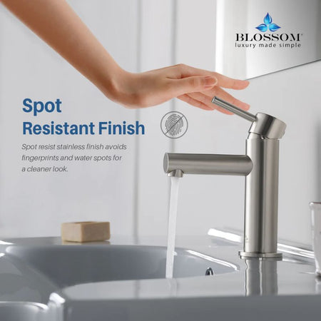 Blossom F01-116 Single Handle Bathroom Vanity Faucet - Quality Home Distribution