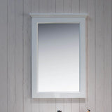 Blossom Bordeaux Wood Framed Wall Mirror – Transitional Bathroom Accent - Quality Home Distribution