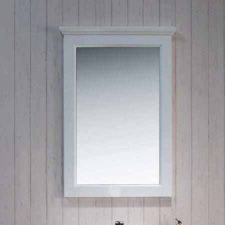 Blossom Bordeaux Wood Framed Wall Mirror – Transitional Bathroom Accent - Quality Home Distribution