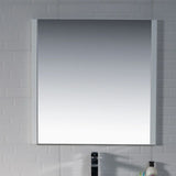 Blossom Sydney Modern Wood Framed Bathroom Mirror - Quality Home Distribution