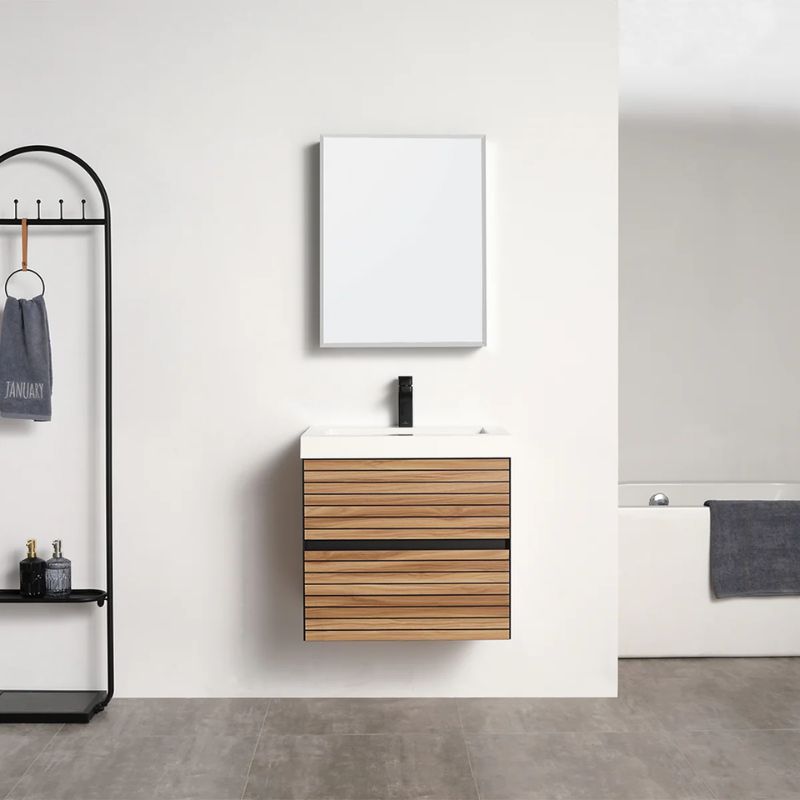 Blossom Annecy 040 Wall-Hung Modern Bathroom Vanity with Soft-Close Drawers - QHD
