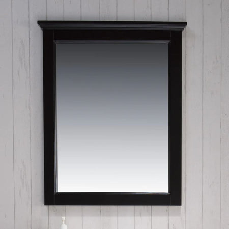 Blossom Bordeaux Wood Framed Wall Mirror – Transitional Bathroom Accent - Quality Home Distribution