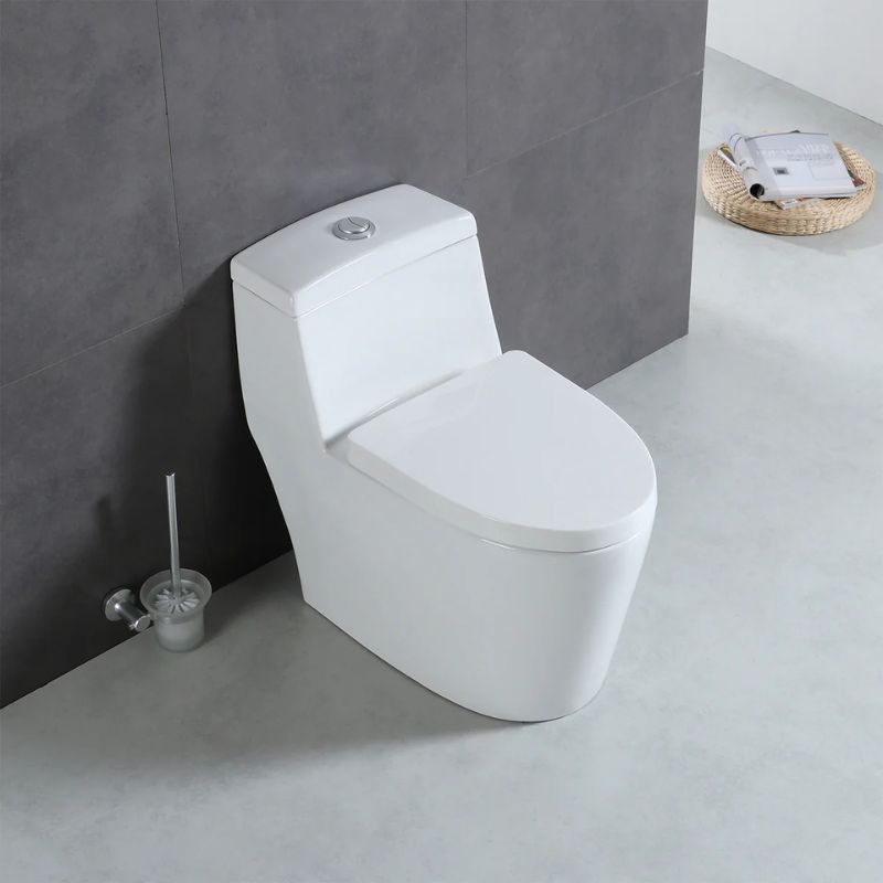 Blossom T9-05 Modern One-Piece Dual Cyclone Flush Toilet with Nano-Glaze - Quality Home Distribution