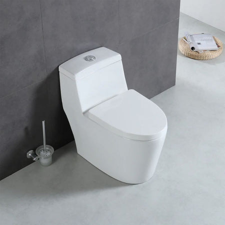 Blossom T9-05 Modern One-Piece Dual Cyclone Flush Toilet with Nano-Glaze - Quality Home Distribution