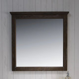 Blossom Bordeaux Wood Framed Wall Mirror – Transitional Bathroom Accent - Quality Home Distribution