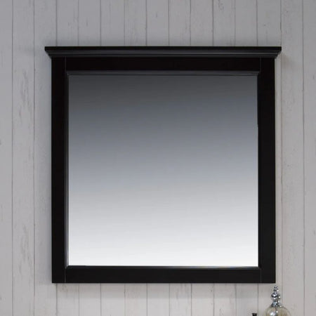 Blossom Bordeaux Wood Framed Wall Mirror – Transitional Bathroom Accent - Quality Home Distribution