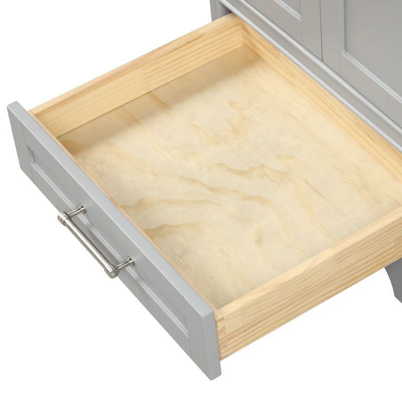 Blossom Copenhagen 027 Solid Wood Freestanding Vanity with Carrara Marble Top - Quality Home Distribution