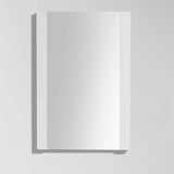 Blossom Colmar 18" Wood Framed Wall Mirror – Minimalist Bathroom Vanity Mirror - Quality Home Distribution