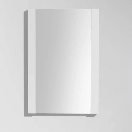 Blossom Colmar 18" Wood Framed Wall Mirror – Minimalist Bathroom Vanity Mirror - Quality Home Distribution