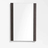 Blossom Colmar 18" Wood Framed Wall Mirror – Minimalist Bathroom Vanity Mirror - Quality Home Distribution