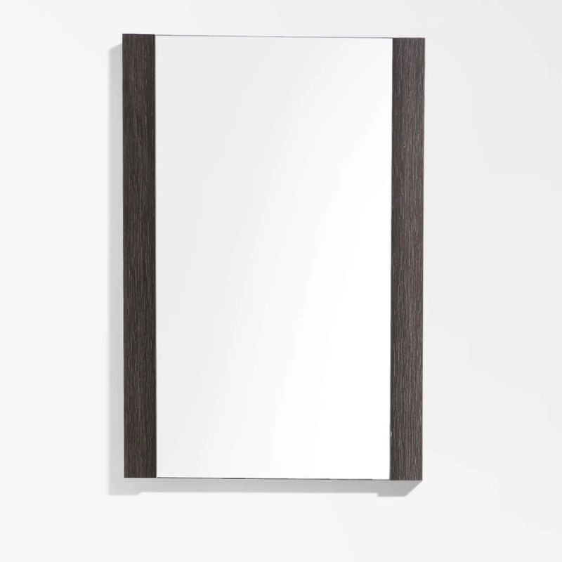Blossom Colmar 18" Wood Framed Wall Mirror – Minimalist Bathroom Vanity Mirror - Quality Home Distribution