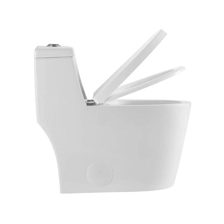 Blossom T9-05 Modern One-Piece Dual Cyclone Flush Toilet with Nano-Glaze - Quality Home Distribution