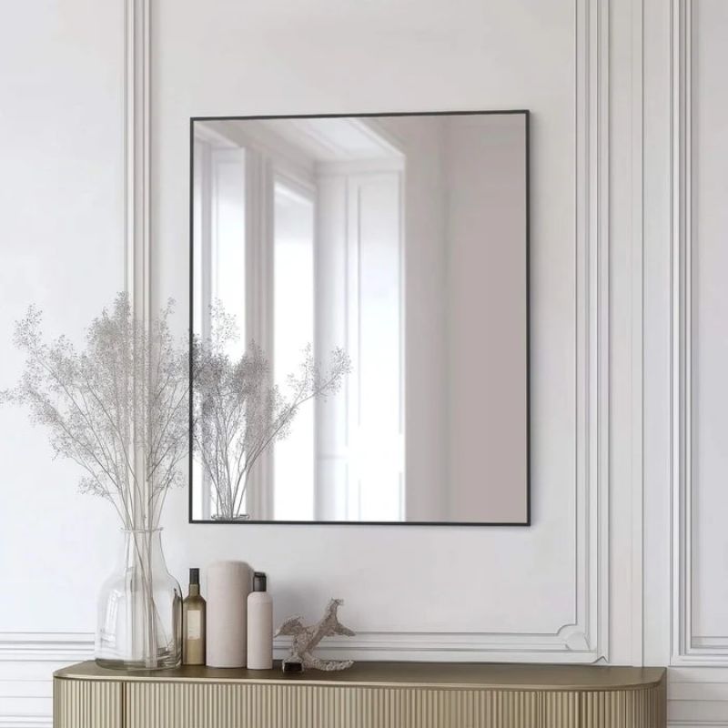 Blossom FM1 Metal Framed Wall Mirror - Shatterproof & Rust-Resistant Design - Quality Home Distribution