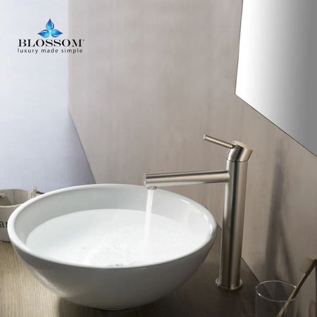 Blossom F01-117 Tall Single Handle Bathroom Vessel Faucet - Quality Home Distribution