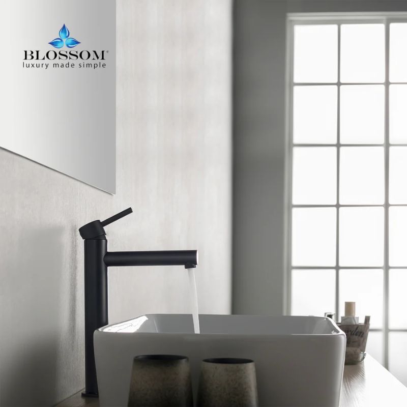 Blossom F01-117 Tall Single Handle Bathroom Vessel Faucet - Quality Home Distribution