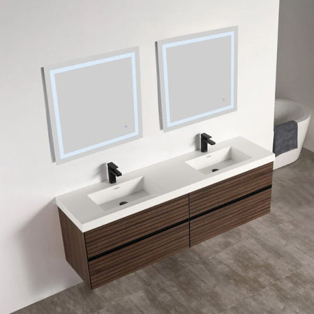Blossom Annecy 040 Wall-Hung Modern Bathroom Vanity with Soft-Close Drawers - QHD