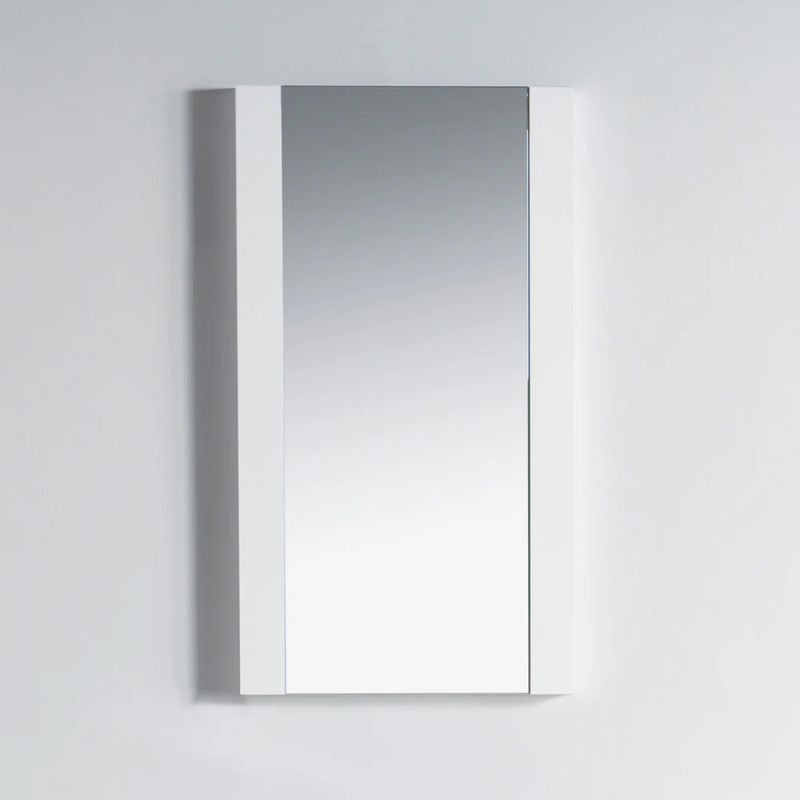 Blossom Milan Modern Wood Side-Framed Wall Mirror - Quality Home Distribution