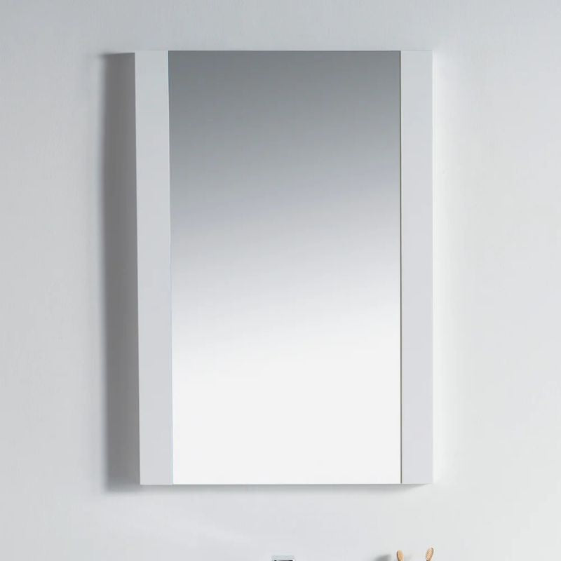 Blossom Milan Modern Wood Side-Framed Wall Mirror - Quality Home Distribution
