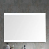 Blossom Milan Modern Wood Side-Framed Wall Mirror - Quality Home Distribution