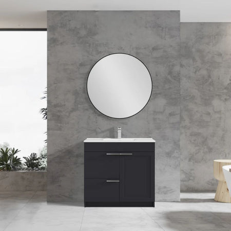 Blossom Hanover 029 Transitional Freestanding Bathroom Vanity with Top & Sink - Quality Home Distribution