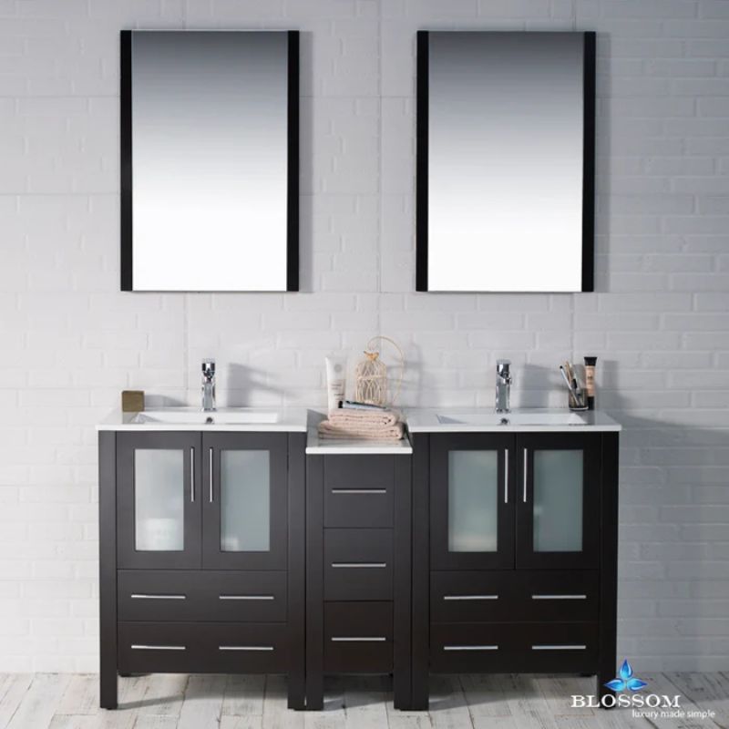 Blossom Sydney 001 Freestanding Solid Wood Bathroom Vanity Cabinet - Quality Home Distribution